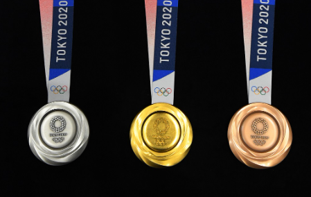 オリンピックの金メダルは、銀で造れらている